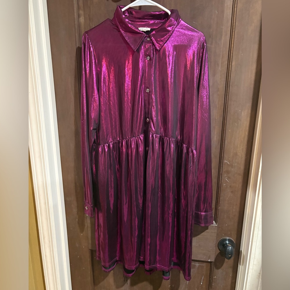 Shimmering Pink Women’s Dress